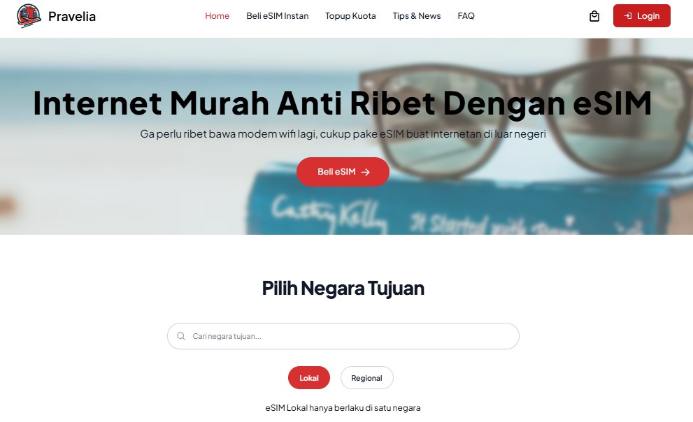 Bingung Beli eSIM Travel Murah di Mana? ke Pravelia.id Aja!