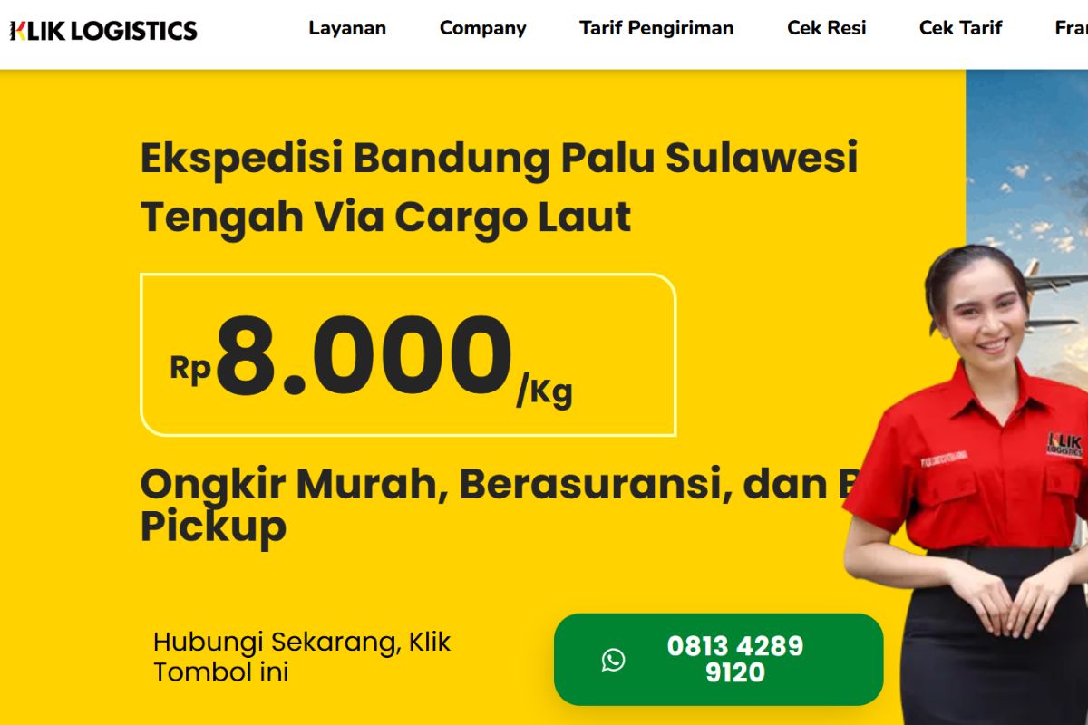 Ekspedisi Bandung Palu untuk Pengiriman Peralatan Bengkel Mobil